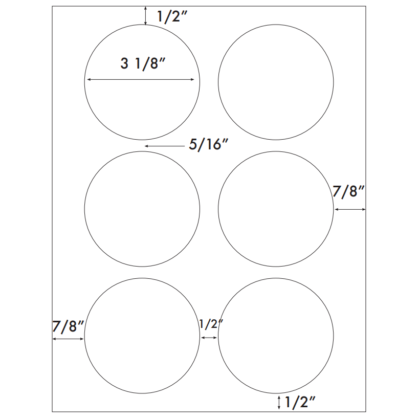 White Polyester Drum Laser