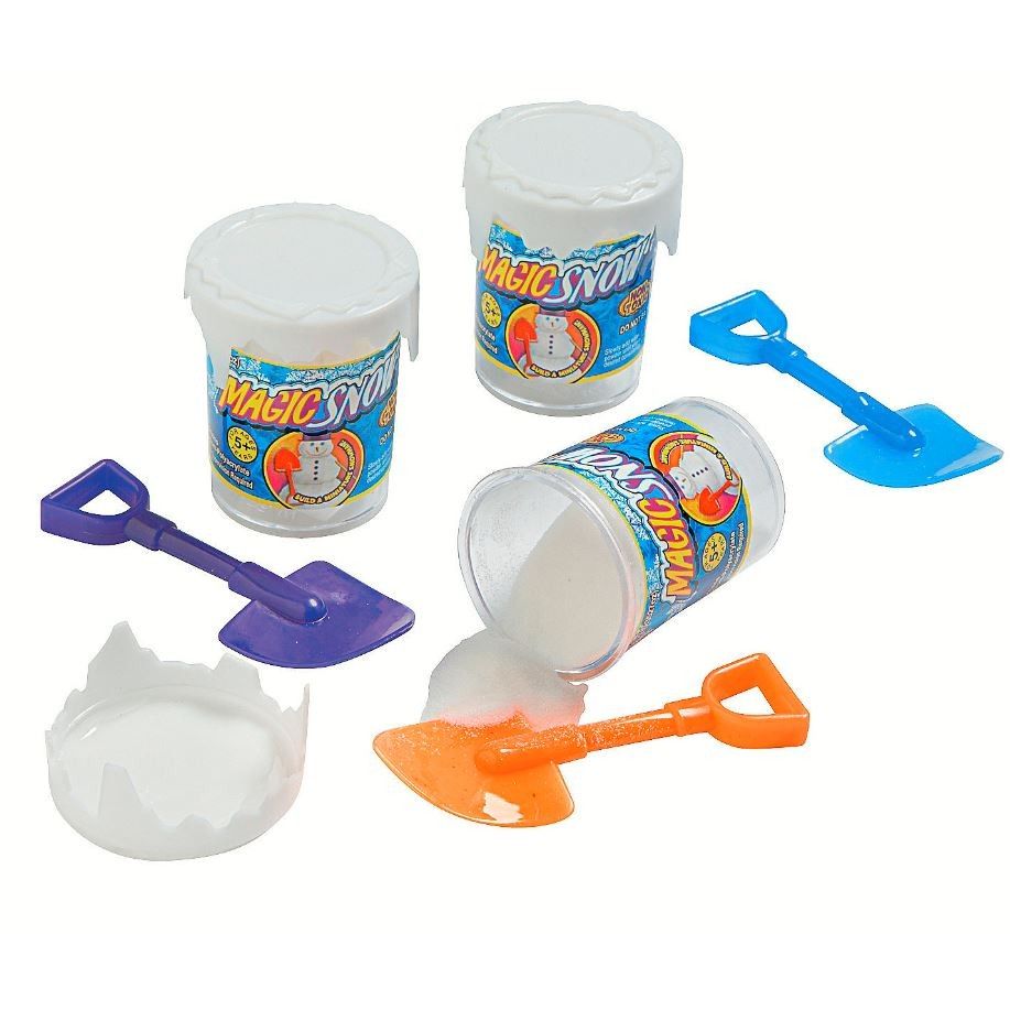Magic Snow 12/pk 2" Bottles With 3" Shovels
