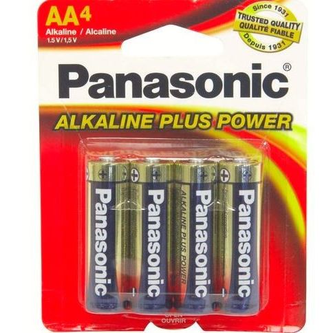 Panasonic Alkaline AA 4/pk