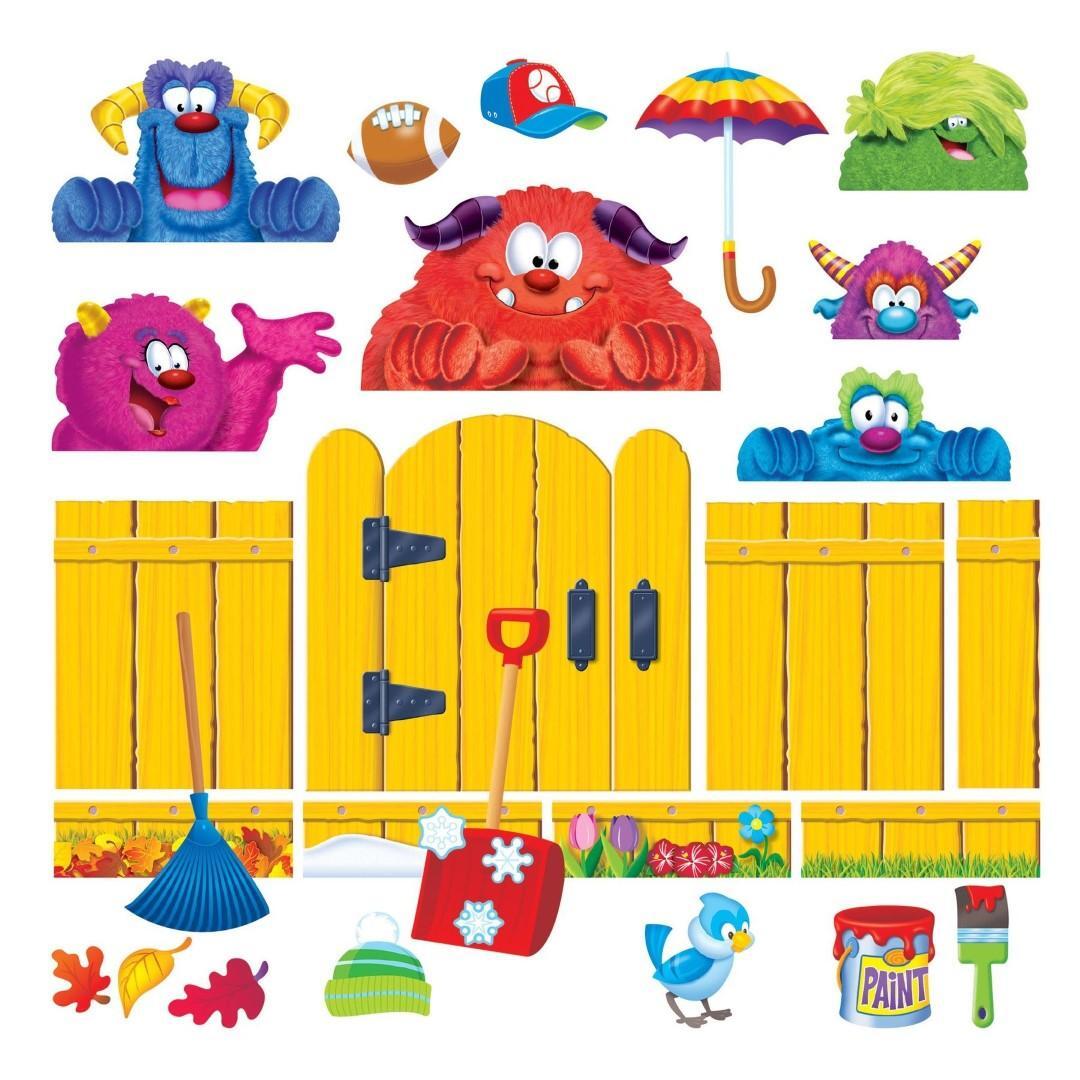 Year-Round Fence Bulletin Board Set 13" - 64" 81/pk (Discontinued)