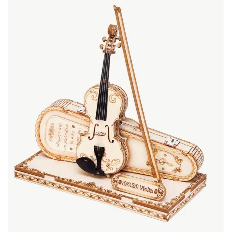 3D Wooden Puzzle Violin capriccio