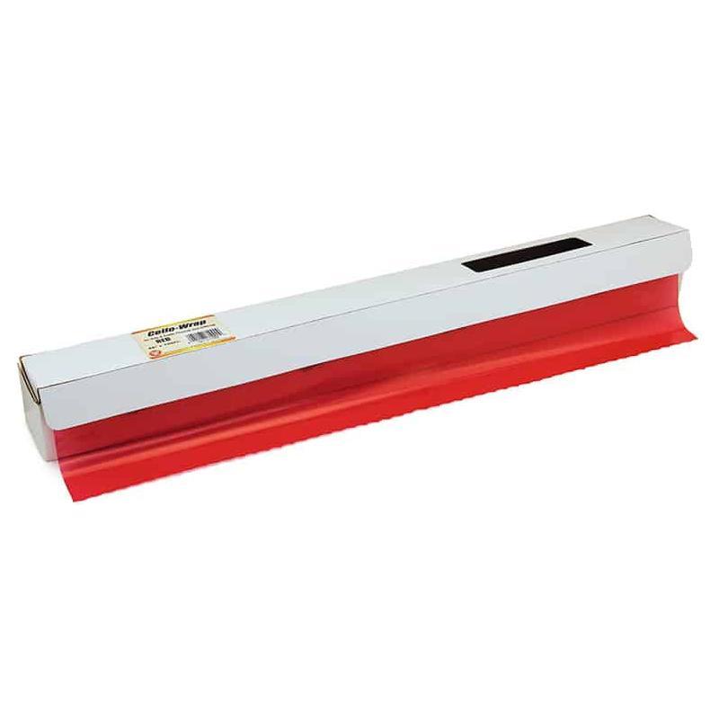 Cellophane Wrap (Orange, 40-Inch X 100 Ft)