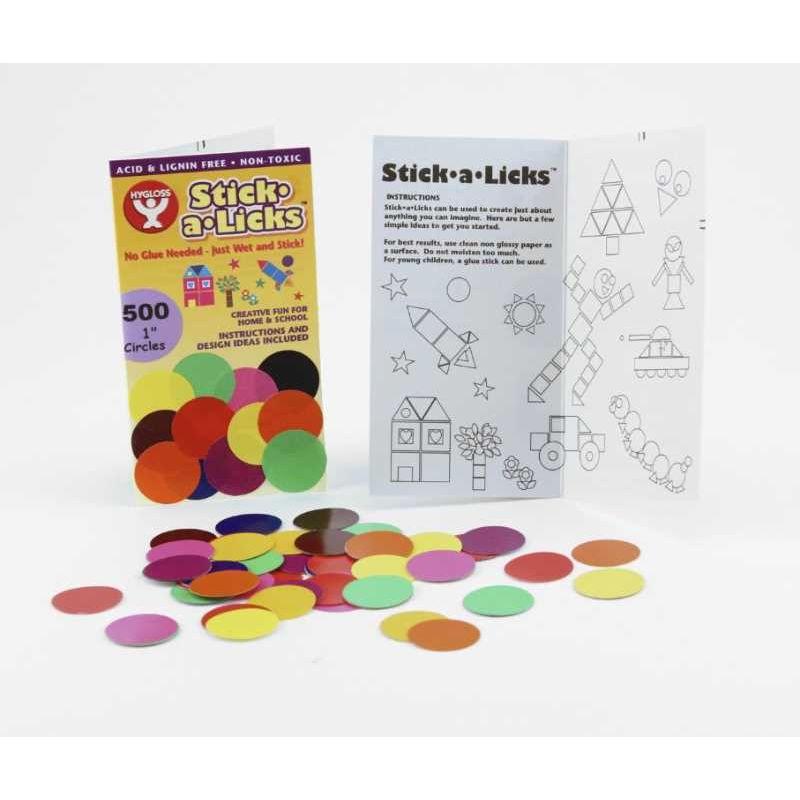 Stick-A-Licks Circles (2", 1000/pk)