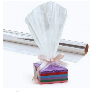 Cellophane Wrap (Orange, 40-Inch X 100 Ft)