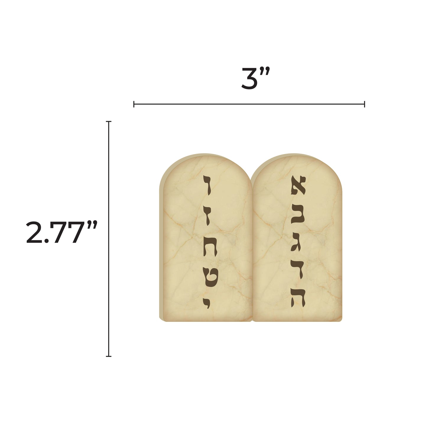 Stone Tablet Luches cutout 3-inch 20/pk