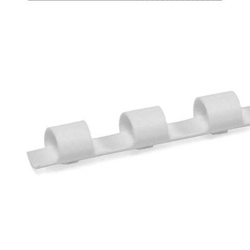 Binding Combs 100/PK (White, 1/2", 100 Sheets)
