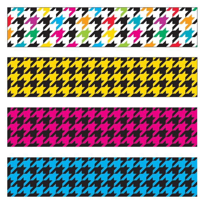 Houndstooth Mix Borders Variety Pack 143ft 1/pk (discontinued)