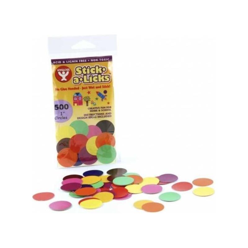 Stick-A-Licks Circles (2", 1000/pk)