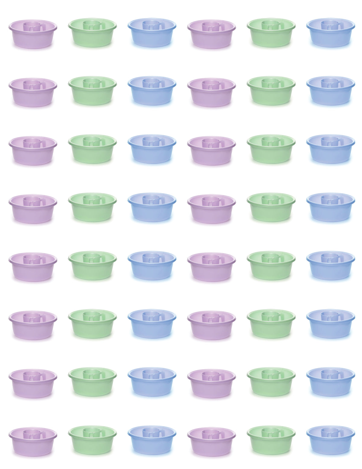 Negal Vaser Stickers Round 19mm Color Print 10/pk