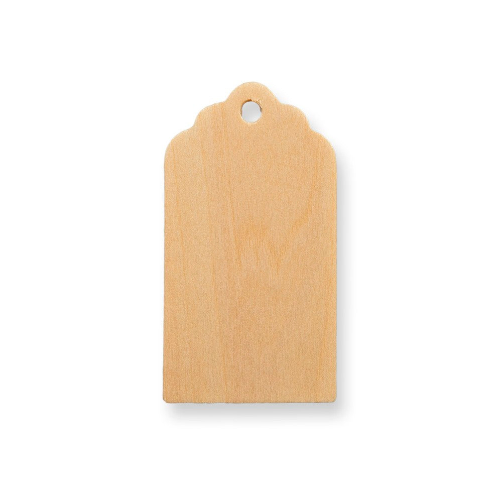 Wooden Memory Tags 1/8" Thick 3" 100/pk