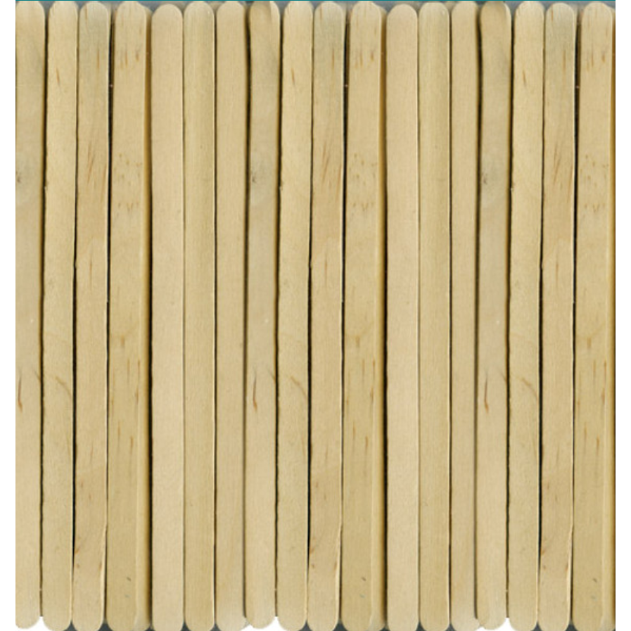 Thin Craft Sticks Natural 5 3/4" x 1/4" 75/pk