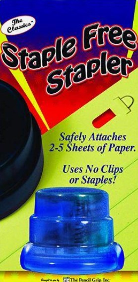 Staple Free Stapler - Carded