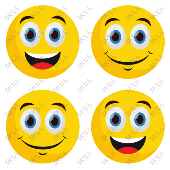 Smile Cutouts 2" 20/pk