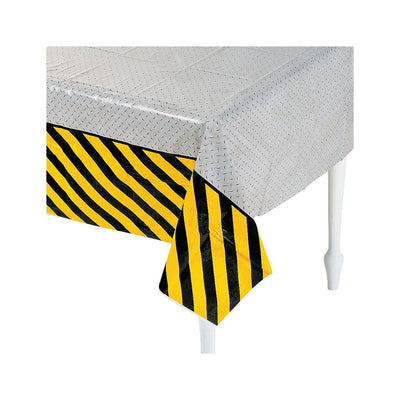 Construction Zone Tablecloth 54" x 108" - 1 Pc.