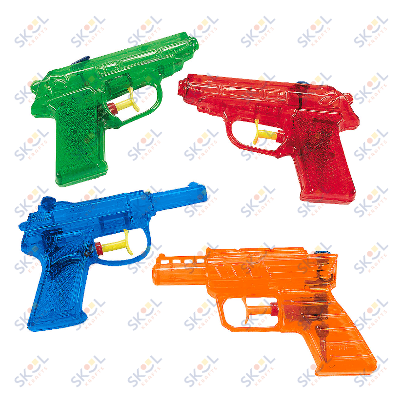 Squirts Guns 6/pk 4"