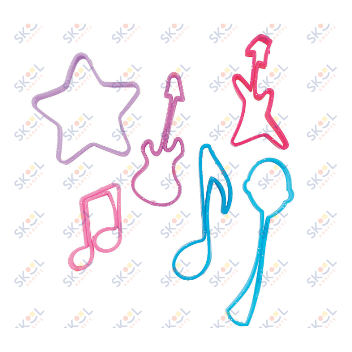 Super-Sized Glitter Musical Silly Bands 36/pk