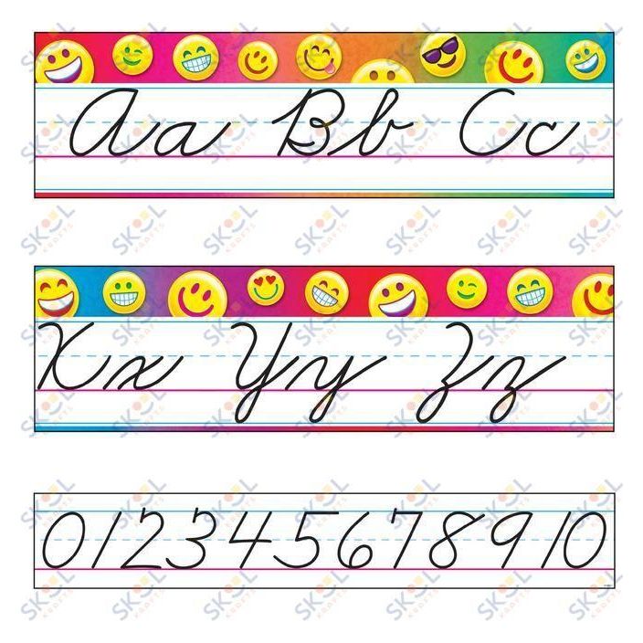 Emoji Cursive Bulletin Board Set (Discontinued)