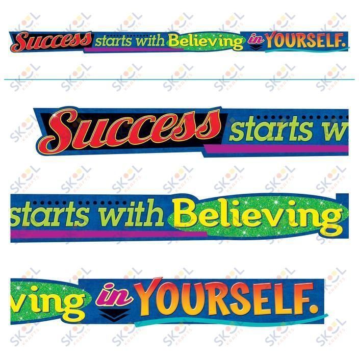 Success starts with Believing… ARGUS® Banner – 10 Feet (Discontinued)