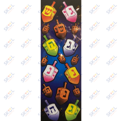 Dreidel Die Cut Stickers