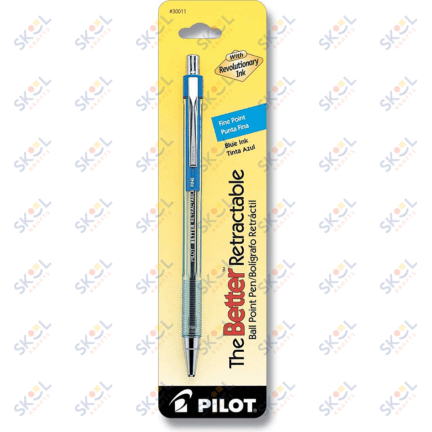 Better Retractable Blue Pen Fine Point
