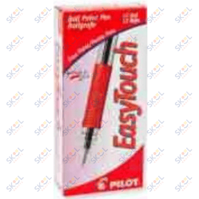 Easytouch Pen Red Fine 12/pk