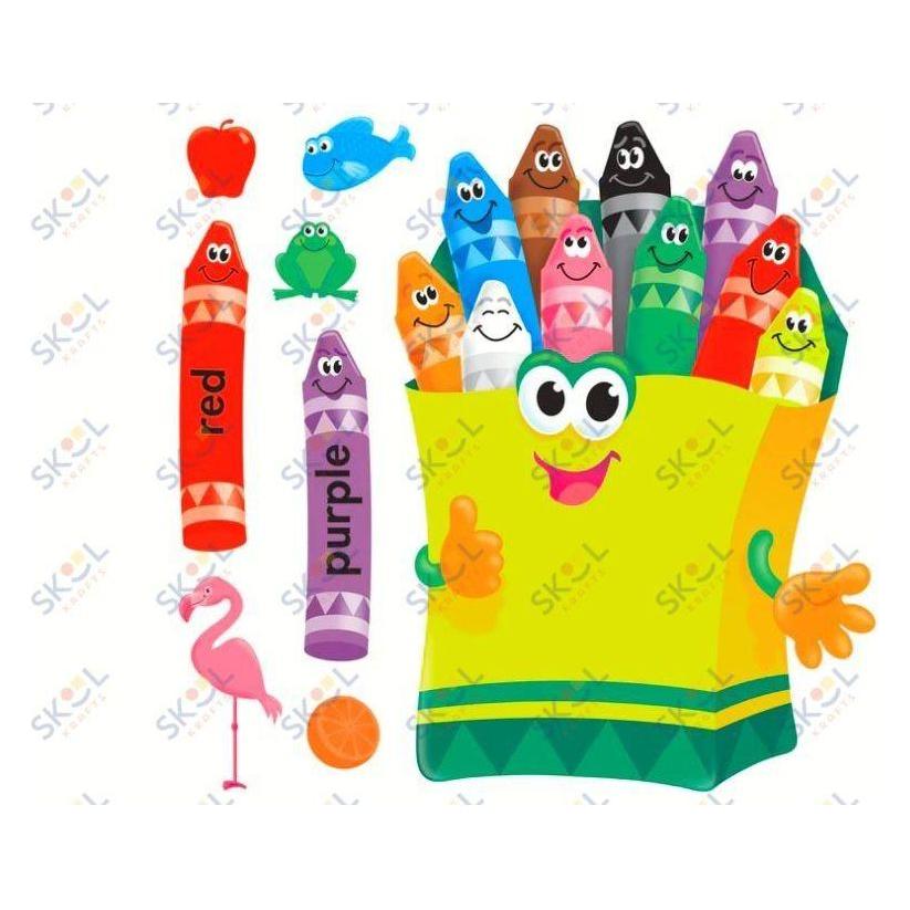 Crayon Bulletin Board Set