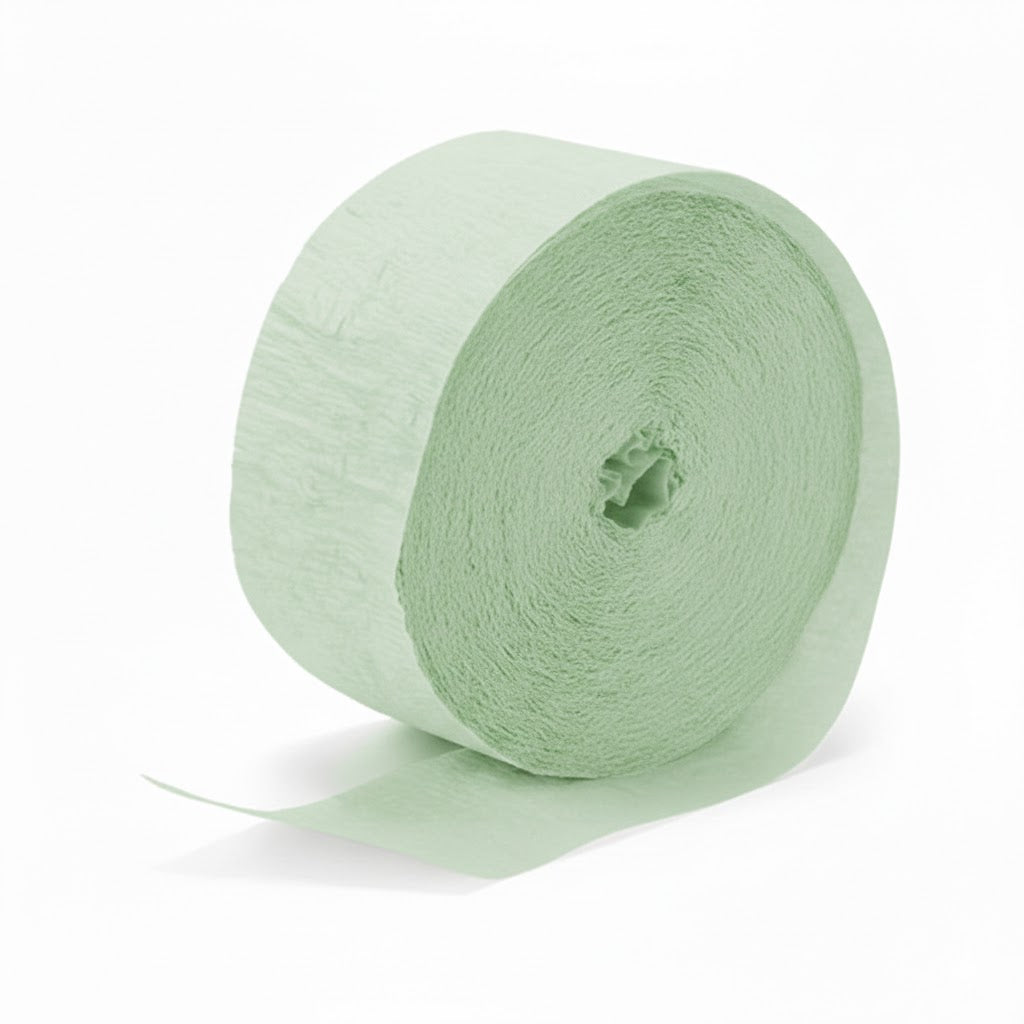 Crepe Paper Streamer 1.75"x 81 ft (Lt Blue)