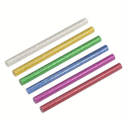 4" Mini Glitter Glue Sticks 12PK