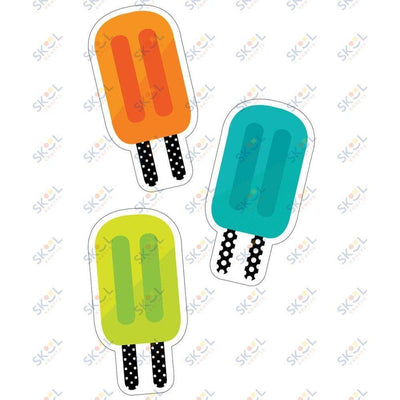 Tropical Ice Pop Accents 36/pk 6"