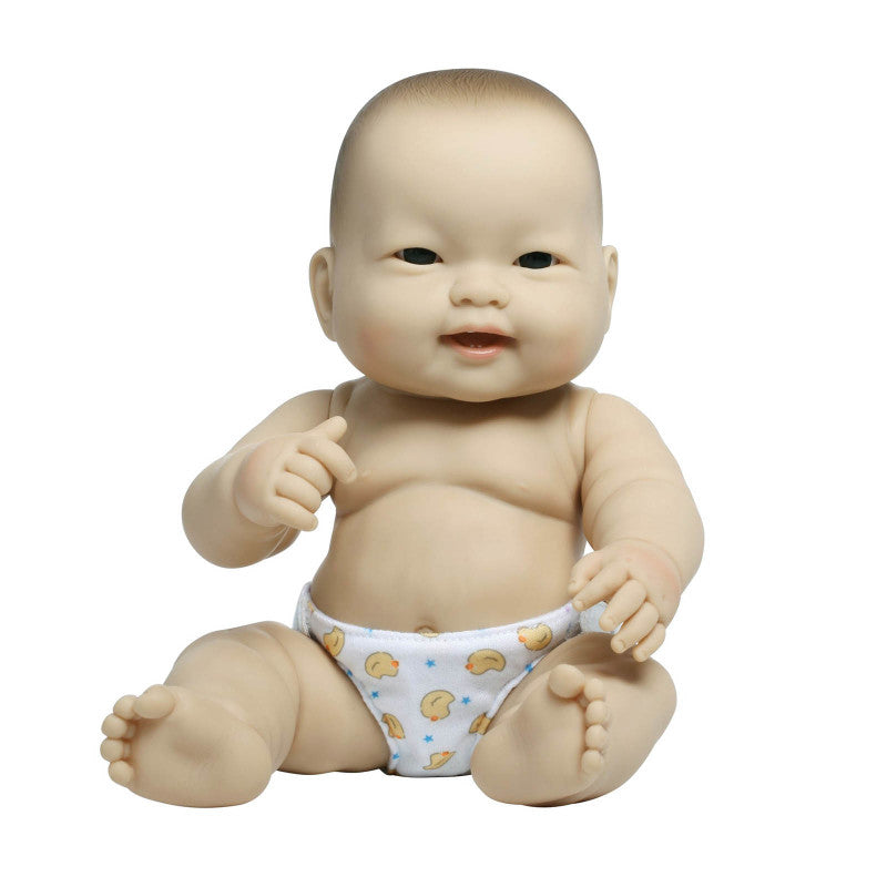14" All-Vinyl Baby Doll- Asian