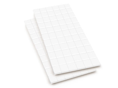 3D Adhesive Pop Mounting Square 1/2" 132/pk