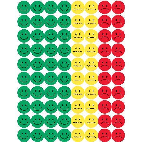 Behavior Stickers 1/2" (4 Sheets)