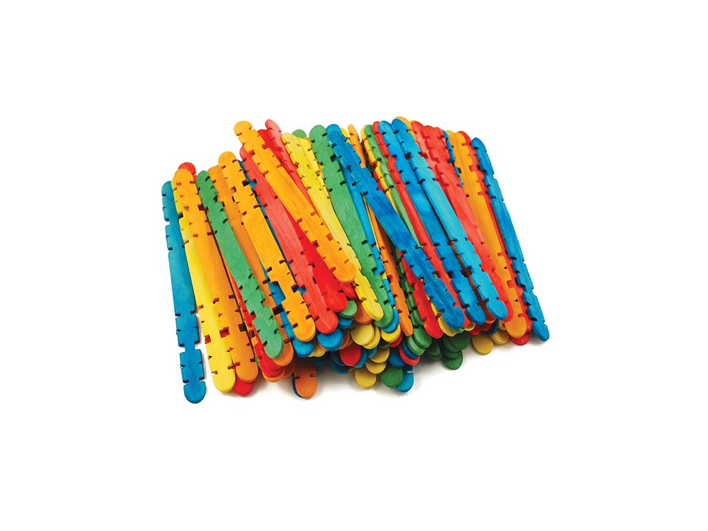 Colored Skill Sticks 4 1/2" x 3/8" 50/pk