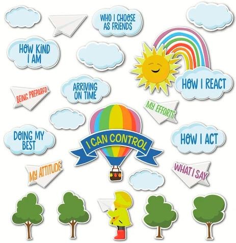 Growth Mindset Mini Bulletin Board Set