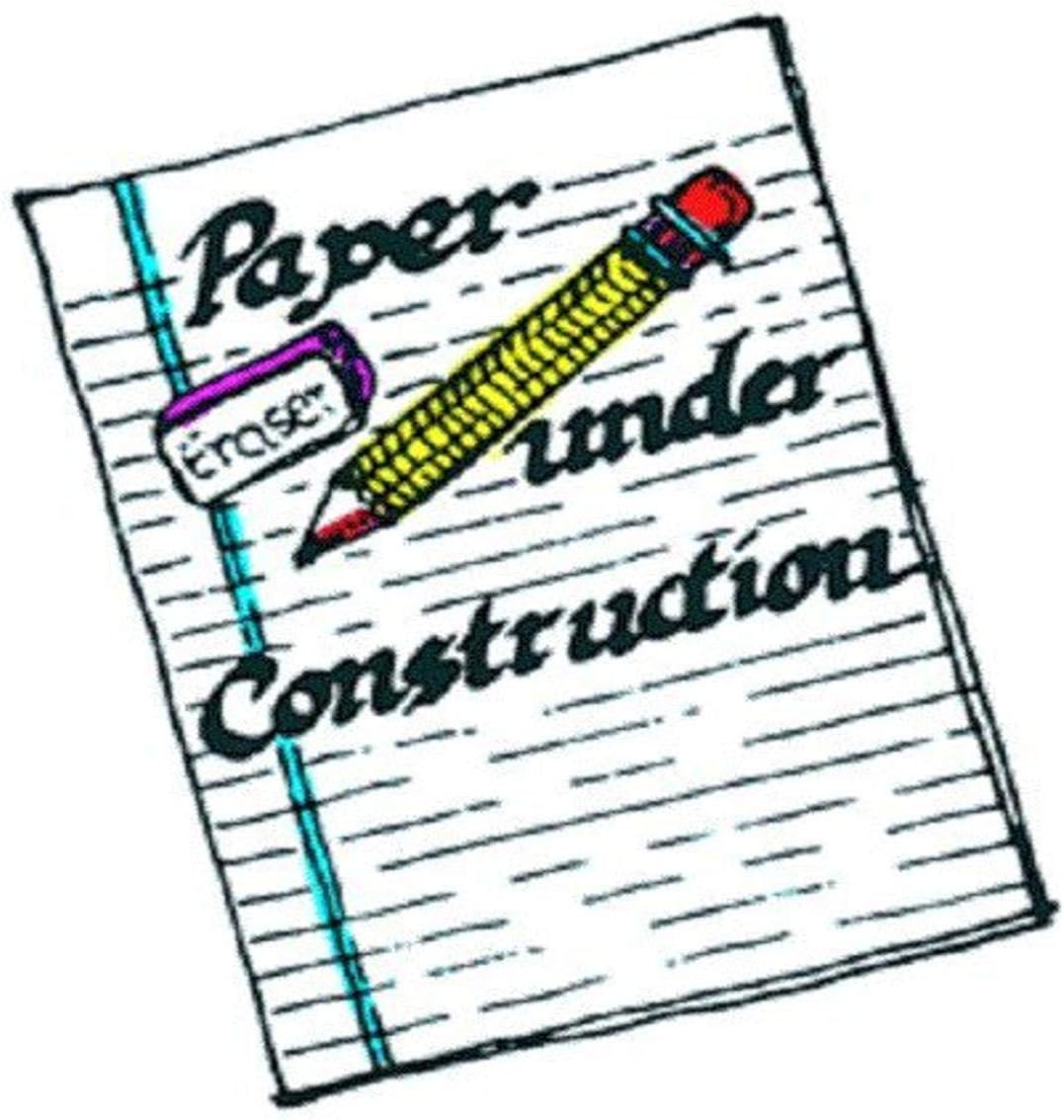 Paper under Construction