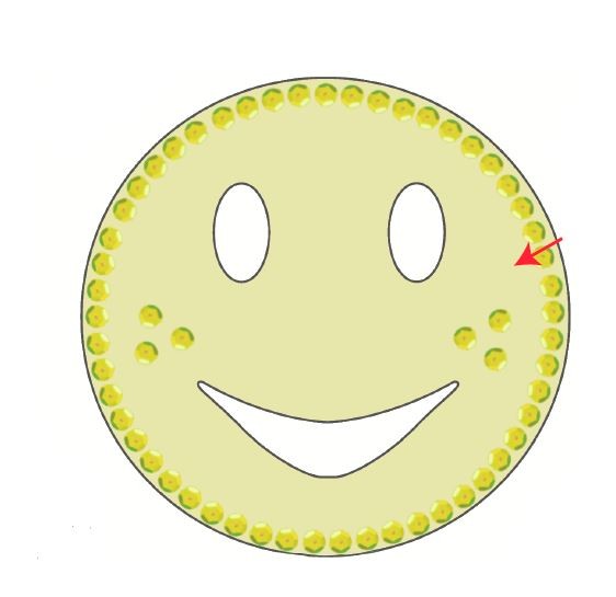DIY Smiley Craft Cutouts 12/pk (discontinued)