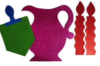 Chanukah Bulletin Cardboard Board Set Kit 1 Set 13" (closeout)
