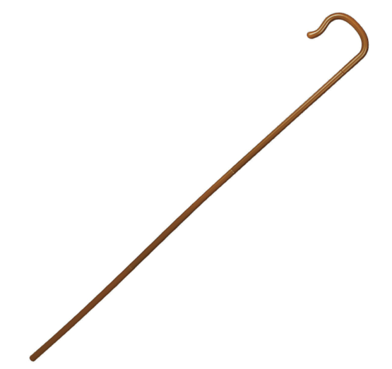 Plastic Shepherd’s Cane 64"
