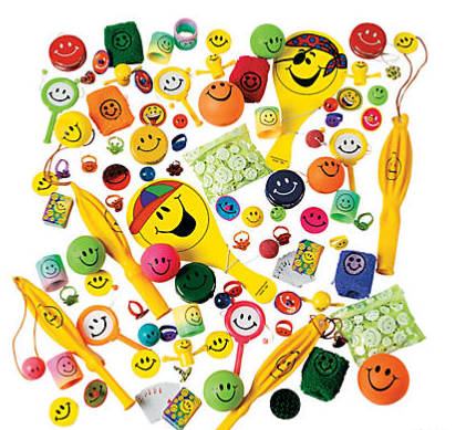 Smile Face Novelty Mega Assortment 240/pk