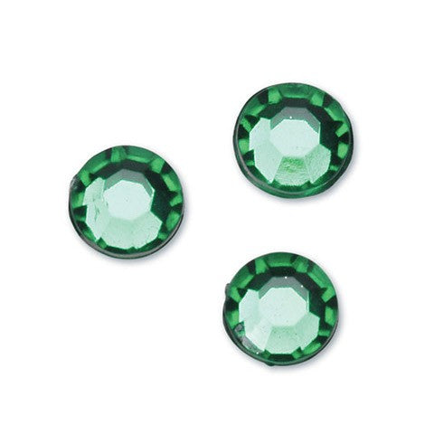 Rhinestones Apple Green 5mm 240/pk