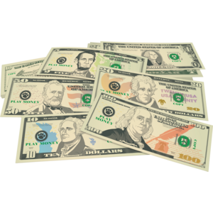 Play Money (Colored) 110/pk