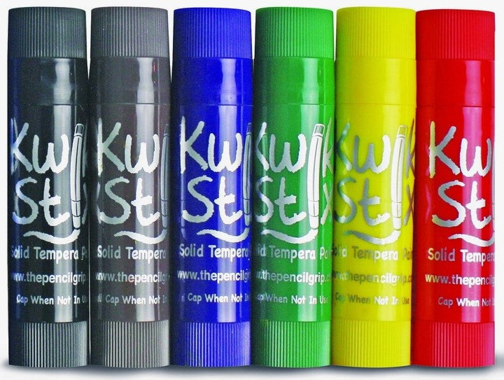 Kwikstix Tempera Paint - 6 Classic Colors