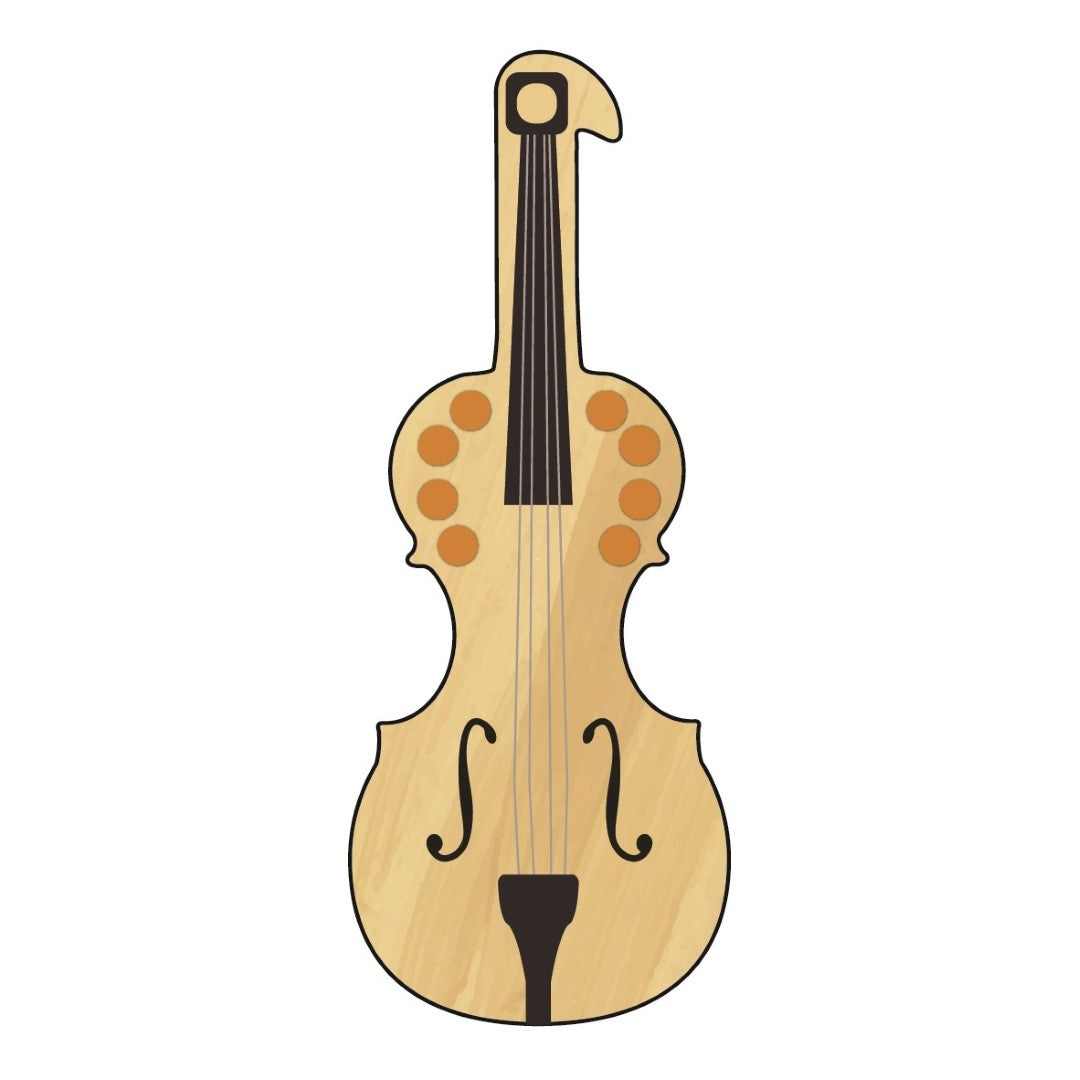 Violin Cutout 3"x8" 12/pk (Discontinued)