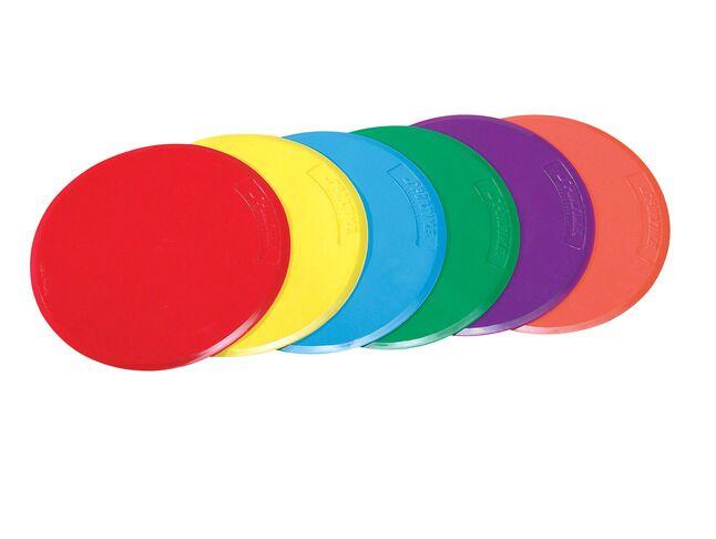 Sportime Spot Markers, 10 Inches, Set of 6