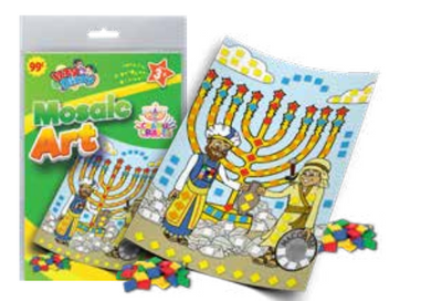 Chanuka Mosaic Art