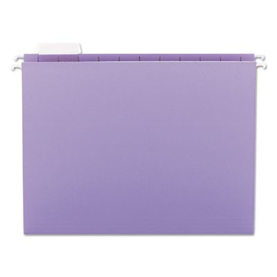 Hanging File Folders Lavender, 25/Box