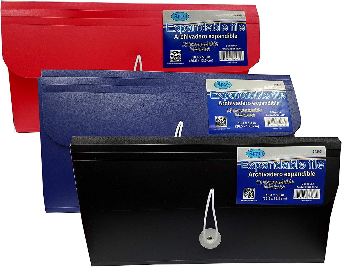 Check Size Expandable File 13 Pocket
