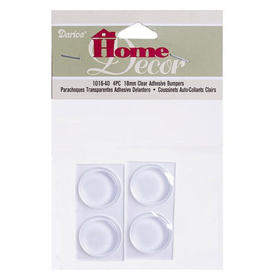 Bumpers Clear Adhesive Back 18 x 5mm 4 pcs. (discontinued)