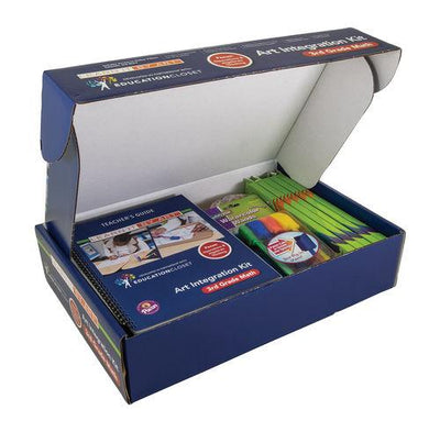 3rd Grade Math Art Integration Kit, Operations & Algebraic Thinking, 18-1/4" x 12-3/8" x 4-1/4", 1 Kit