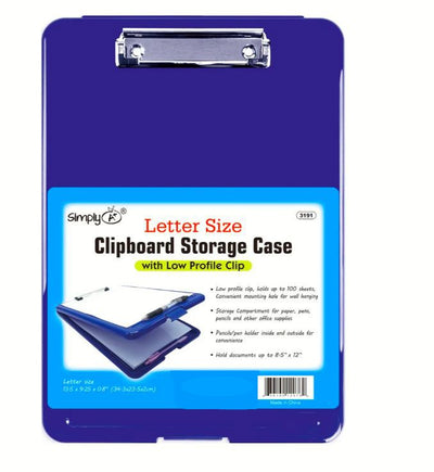Clipboard Storage Case Letter Size 1/pc